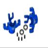 Aluminum 7075 Front Steering Block for Arrma 1/8 Mojave 4X4 4S BLX Desert Truck RTR-ARA4404 Upgrade Parts - Blue view 1