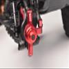 Aluminum 7075 Front Steering Block for Arrma 1/8 Mojave 4X4 4S BLX Desert Truck RTR-ARA4404 Upgrade Parts - Blue view 3