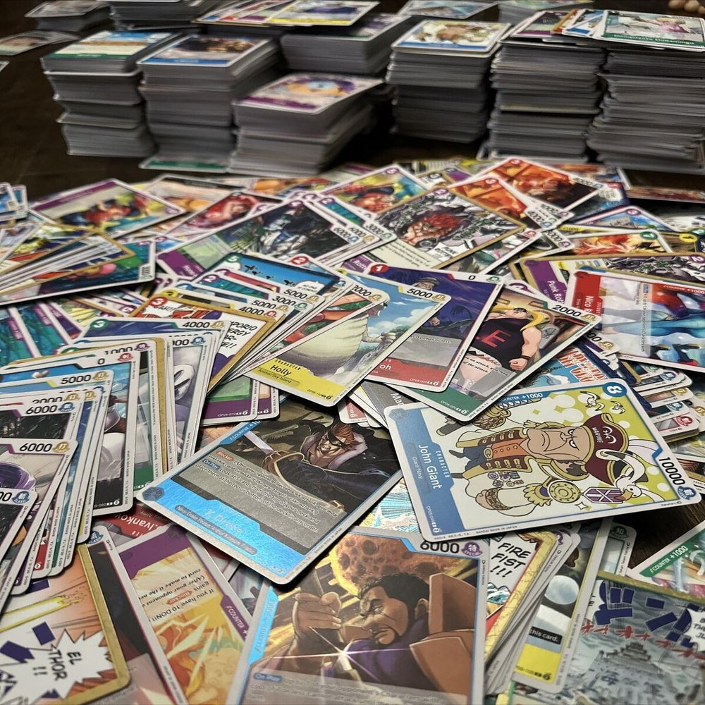 400+ One Piece Trading Card Game Card Lot with Guaranteed Foils Ultimasupply