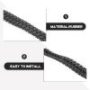 Rubber Tank Tracks Replacement for Remote Control Tank DIY Robot Toy Parts with Excellent Traction and Lightweight Design for Various Terrains view 3