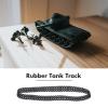 Rubber Tank Tracks Replacement for Remote Control Tank DIY Robot Toy Parts with Excellent Traction and Lightweight Design for Various Terrains view 4