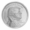 1oz Trump "The oath" inauguration of president silver display capsule view 1