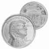 1oz Trump "The oath" inauguration of president silver display capsule view 2
