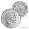 1oz Trump "The oath" inauguration of president silver display capsule view 3