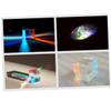 GLEAVI Optical Glass RGB Dispersion Cube for Physics Teaching Arts Decor Prism for Light Refraction Experiments and Educational Use view 2