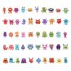 100 Pack Monster Stickers, Monster Party Favors, Birthday Decorations view 2