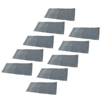 BusoTh Flood Control Bag, Professional Empty High Toughness Flood Prevention Sandbags Thickened Rain Proof for Garage for House (Gray), BusoThiedkvzug63-12