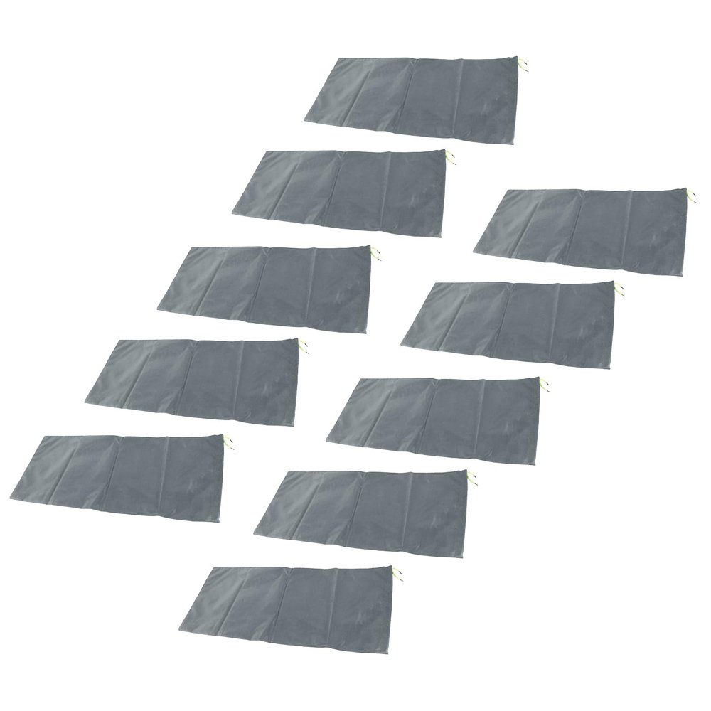 BusoTh Flood Control Bag, Professional Empty High Toughness Flood Prevention Sandbags Thickened Rain Proof for Garage for House (Gray), BusoThiedkvzug63-12