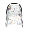 Personalized Car Seat Covers Canopy Cover with Name Eagle Winter Car Seat Covers for Boys Girls Custom Infant Carseat Covers Minky Western Baby Blanket Nursing Cover Breastfeeding Scarf view 1