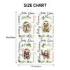Personalized Car Seat Covers Canopy Cover with Name Sloth Winter Car Seat Covers for Boys Girls Custom Infant Carseat Covers Minky Western Baby Blanket Nursing Cover Breastfeeding Scarf view 3