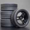 Tsolay 4Pcs 26mm Rubber RC Tires & Wheel Rims Hex 12 for 1:10th HSP HPI Sprint 2 Drift RS4 On Road 4WD Modification Accessories (Color : 6), Tsolay-01 view 1