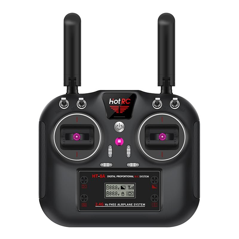 Hot RC Transmitter HT-8A for Remote Controlled Airplane Models (HT8AL)