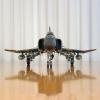 MOOKEENONE 1:33 US F-4B Fighter Military Fighter Aircraft Paper Model Simulation Collection Display (Unassembled Kit) view 4