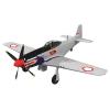 MOOKEENONE 1:33 P-51D Mustang Fighter Military Fighter Aircraft Paper Model Simulation Collection Display (Unassembled Kit) view 1
