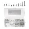 101PCS Various Sizes Stainless Steel Hardware Hexagon Socket Head Cap Screw Kit for Tamiya XV-02 1/10 RC Car view 1