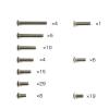 101PCS Various Sizes Stainless Steel Hardware Hexagon Socket Head Cap Screw Kit for Tamiya XV-02 1/10 RC Car view 2