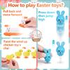 Shitailu 24 PCS Easter Jumping Popper and Wind Up Toys for Kids Gift Boys Girls Toddlers Easter Goodie Bag and Basket Stuffers Egg Fillers Gifts Hunt Party Favors (Easter Toys) view 4