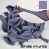 PartyWoo Dusty Blue Balloons 101pcs 12 Inch Boho Dusty Purple Muted Lavender Latex Balloons for Boy Baby Shower Anniversary Bachelorette Graduation Engagement Birthday Party Decorations Blue-F16 view 2