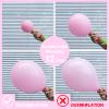 PartyWoo Baby Pink Balloons 101pcs 12 Inch Pastel Pale Light Pink Latex Helium Balloons for Baby Shower Gender Reveal Easter Bachelorette Wedding Bridal Shower Birthday Party Decorations Pink-Q05 view 3