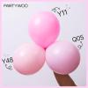 PartyWoo Baby Pink Balloons 101pcs 12 Inch Pastel Pale Light Pink Latex Helium Balloons for Baby Shower Gender Reveal Easter Bachelorette Wedding Bridal Shower Birthday Party Decorations Pink-Q05 view 4