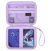 Canboc Carrying Case for G350/ RG40XXV/ RG406V/ RG405V Retro Handheld Game Console, RG40XXV Video Gaming Console Storage Box, Mesh Pocket fits Cable, SD Card, Purple (Case Only) view 1