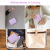 Canboc Carrying Case for G350/ RG40XXV/ RG406V/ RG405V Retro Handheld Game Console, RG40XXV Video Gaming Console Storage Box, Mesh Pocket fits Cable, SD Card, Purple (Case Only) view 4