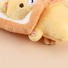1 Pcs Cartoon Bread Cat Toast Plush Doll,Soft Stuffed Toys Plush Keychain Bag Pendant Bag Hanging Ornaments Key Accessories,3.14inch view 3