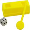 blue-ther Magic Dice Tunnel Magic Tricks Dice Pass Thru Tunnel Points Change Children's Magic Easy to Do Close up Street Gimmicks Props view 1