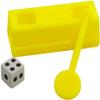 blue-ther Magic Dice Tunnel Magic Tricks Dice Pass Thru Tunnel Points Change Children's Magic Easy to Do Close up Street Gimmicks Props view 2