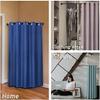 EYPKPL Changing Room Fashion Fitting Room Blackout Curtain Changing Room Clothing Store Locker Room Removable Portable Metal Simple Changing Room Privacy Space view 2