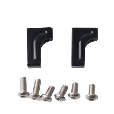 Vaguelly Aluminum Alloy Mount for Rc Crawler Car Black Bracket for -Resistant Design for Enhanced Performance