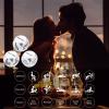 3 Pcs Steel for Him Her Decision Dice 11th Anniversary Steel Gifts for Him Her Couple Gifts for Boyfriend Girlfriend Wedding Gifts for Husband Wife Christmas Birthday Gifts view 2