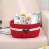 Kamuavni Rectangle Storage Basket Cotton Rope Woven Baskets for Organizing,Cute Cherry Basket for Kids, Baby Nursery,Cat Dog Toy Baskets,Organizer Bins for Shelves 11.810.64.3INCH view 3