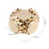 Finger Gyroscope, Cube Shaped Gear Fingertip Gyroscope Decompression Toys Stress Relief with Super Smooth Bearings for Adults Kids ((Magic Cube Gear Gyro-Pure Brass)) view 3