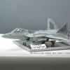 DAGIJIRD (Unassembled Kit) 1/33 Scale F22 Fighter Military Plane Model Simulation Aircraft Model Handmade DIY Paper Model view 3