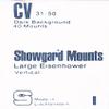 Showgard Stamp Mounts Black Background Precut Less Common Size Value Pack Vertical Orientation view 2