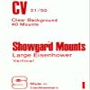 Showgard Stamp Mounts Clear Background Precut Less Common Size Value Pack Vertical Orientation view 2