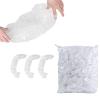 OULIGET Potty Chair Liners with Elastic, Portable Potty Training Bags, Potty Refill Liners Disposable for Toddlers Kids and Baby,Toilet Seat Cover,17x8Inches,Clear view 1