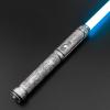 Borlvias Heavy Dueling Pro Light Saber Smooth Swing Motion Control Metal Hilt 16 Sound Fonts Blaster Sword Halloween Party Cosplay Props(Premium RGB, 32inch Blade) view 1