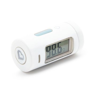 Munchkin Forehead Baby Thermometer for Newborns, Kids and Adults, No Touch, Infrared, Fast 1 Second Digital Reading, Travel Case, White
