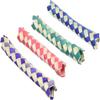 Zugar Land Cool Colorful Classic Bamboo Chinese Finger Traps (5") for Kids and Adults. (Light - Multi Color (72 Pack)) view 3