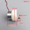 Rotating Electric DIY Toy Hobby Model electronic starter, DC 3V 2RPM/ DC 5V 3PRM, Micro Mini 300 Worm Gear electronic starter, 32mm Gearbox Threaded Shaft, Slow Speed Turbo Reducer Hobby Upgrade view 2