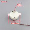 Rotating Electric DIY Toy Hobby Model electronic starter, DC 3V 2RPM/ DC 5V 3PRM, Micro Mini 300 Worm Gear electronic starter, 32mm Gearbox Threaded Shaft, Slow Speed Turbo Reducer Hobby Upgrade view 3