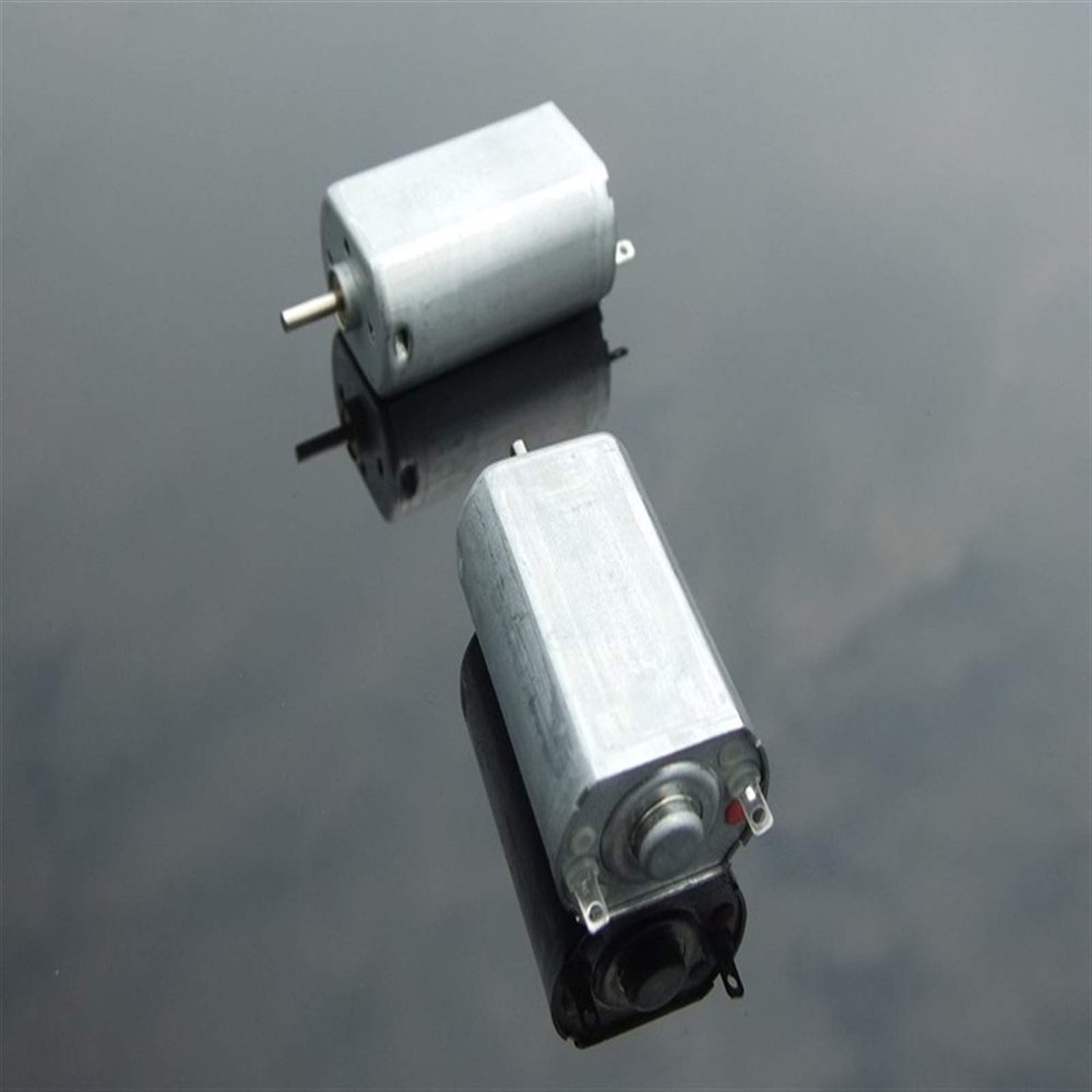 IPUDIS Rotating Power 2pc 180 Micro DC Electronic Starter, High Speed and Torque DIY Model Car Making Parts, Silver Color, Hobby Electric