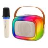 Karaoke Machine for Kids, Girl Toys Christmas Birthday Gifts for Ages 4-12 Girls, Boys, Guyucom Portable Bluetooth Karaoke Machines with 1 Wireless Mic for 4,5,6,7,8,9,10,11,12+ Year Old Kid Party view 1
