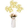 12 PCS Cheers to 18 Centerpiece Sticks Double Sided Glitter 18th Birthday Cake Toppers Number 18 Centerpieces Table Flower Topper Decorations for 18th Birthday Party Centerpiece Supplies Gold view 1