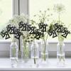 12 PCS Cheers to 21 Centerpiece Sticks Double Sided Glitter 21st Birthday Cake Toppers Number 21 Centerpieces Table Flower Topper Decorations for 21st Birthday Party Centerpiece Supplies Black view 3
