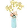 12 PCS Cheers to 13 Centerpiece Sticks Double Sided Glitter 13th Birthday Cake Toppers Number 13 Centerpieces Table Flower Topper Decorations for 13th Birthday Party Centerpiece Supplies Gold view 1