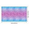 Adirasenotek 3Pcs Mermaid Tablecloths,Mermaid Birthday Decorations Rectangular Plastic Table Covers,Kids' Party Disposable Tablecloths for Decoration,Birthday Party,Baby Showers,87" Lx51 W view 2
