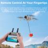 Airdrop System Device with Landing Gear for DJI Mini 4 Pro Drone Airdrop Payload Release Drop System Device Clip Delivery Transport for Mini 4 Pro Wedding/Fishing Line Bait Ring Thrower view 2